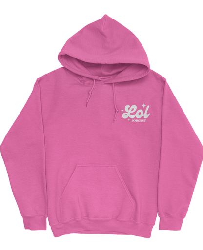 Just A Girl Hoodie - Pink