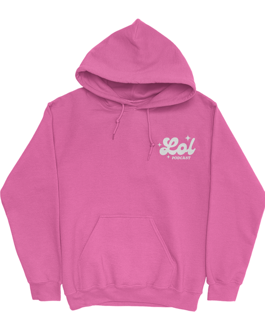Just A Girl Hoodie - Pink