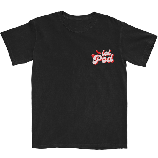 Cherry Logo Tee - Black