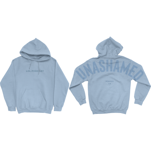 Unashamed Custom Hoodie (Blue)